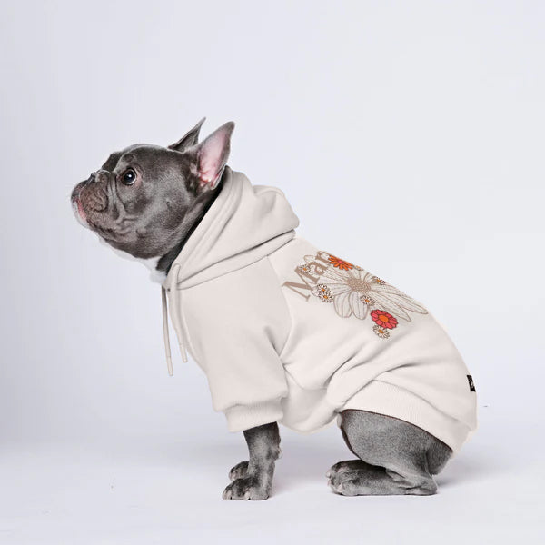 Frenchie Flower Power Hoodie