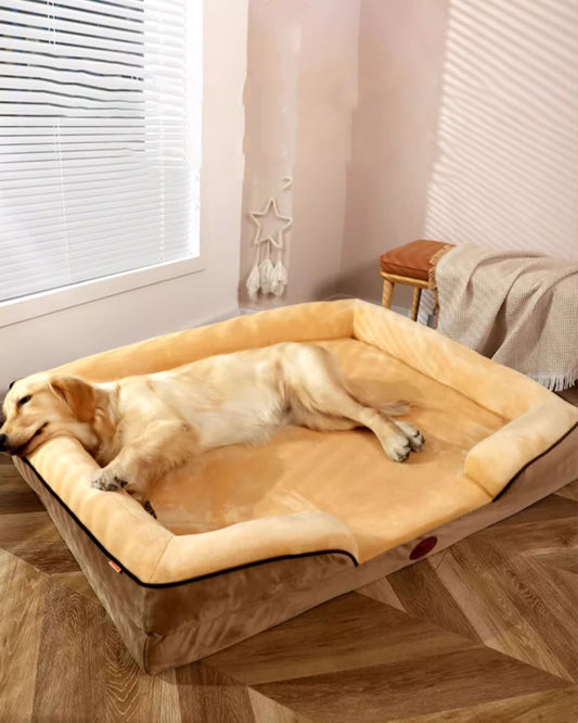 Vintage dog winter sleeping mat