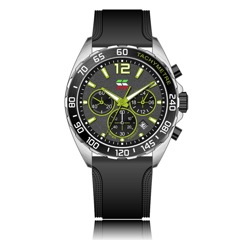 SWISH Quartz six-hand chronograph sports watch